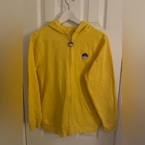 Pokemon Zip Up Hoodie size Large
